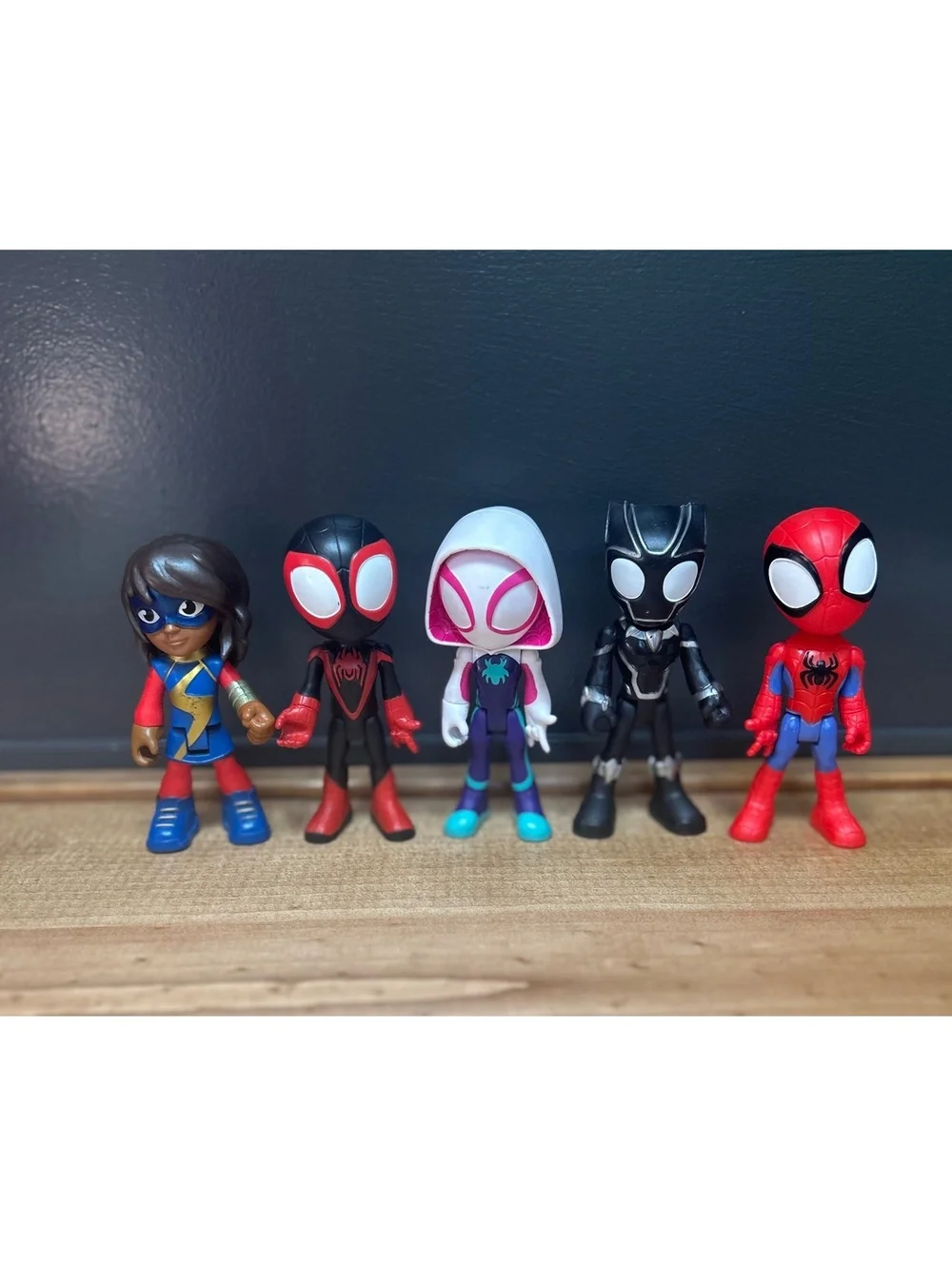 Marvel Spider-Man and Friends 4 in. Mini Figures Set - 5 Pieces
